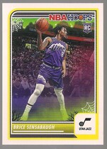 2023 Panini NBA Hoops Haunted Hoops #225 Brice Sensabaugh