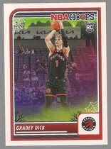2023 Panini NBA Hoops Haunted Hoops #251 Gradey Dick