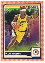 2023 Panini NBA Hoops Haunted Hoops Orange #13 Oscar Tshiebwe