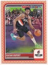 2023 Panini NBA Hoops Haunted Hoops Orange #155 Rayan Rupert