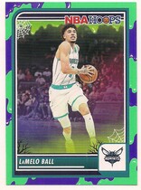 2023 Panini NBA Hoops Haunted Hoops Slime #240 Lamelo Ball