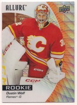 2023 Upper Deck Allure Orange Slice #104 Dustin Wolf