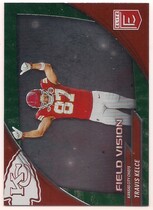 2024 Donruss Elite Field Vision Green #5 Travis Kelce