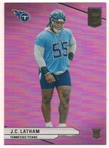 2024 Donruss Elite Pink #141 J.C. Latham