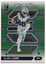 2024 Donruss Elite The Elite Green #12 Ceedee Lamb