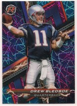 2023 Topps Composite Resurgence Sky Blue and Pink Shock #91 Drew Bledsoe