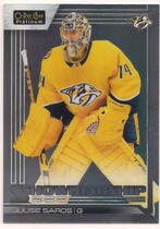 2023 Upper Deck O-Pee-Chee OPC Platinum Showmanship #S-10 Juuse Saros