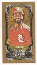 2024 Topps Allen & Ginter Mini Gold Border #343 Ozzie Smith