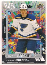 2024 Upper Deck Rookie Commemorative Class #RC-13 Zachary Bolduc