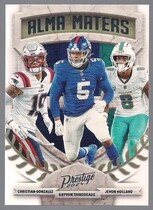 2024 Panini Prestige Alma Maters #25 Christian Gonzalez|Jevon Holland|Kayvon Thibodeaux