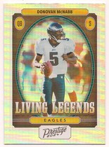 2024 Panini Prestige Living Legends #3 Donovan Mcnabb