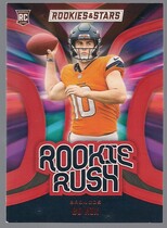 2024 Panini Rookies & Stars Rookie Rush Longevity #20 Bo Nix
