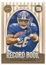 2019 Panini Legacy Record Book #27 Saquon Barkley