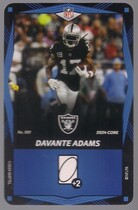 2024 UNO Elite Core Edition Blue #1 Davante Adams