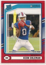 2024 Donruss Press Proof Red #358 Keon Coleman