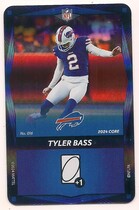 2024 UNO Elite Core Edition Blue Foil #16 Tyler Bass