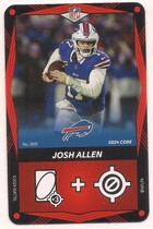 2024 UNO Elite Core Edition Red #5 Josh Allen