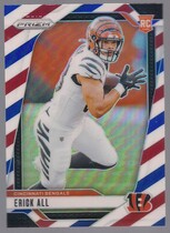 2024 Panini Prizm Red White and Blue Prizm #333 Erick All Jr.