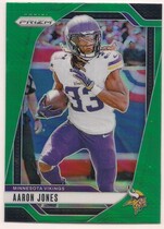 2024 Panini Prizm Green Prizm #186 Aaron Jones