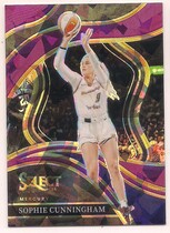 2024 Panini Select WNBA Purple Ice Prizm #213 Sophie Cunningham