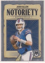 2024 Panini Mosaic Notoriety #4 Josh Allen