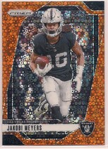 2024 Panini Prizm Orange Disco Prizm #151 Jakobi Meyers