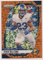 2024 Panini Prizm Disco Prizm #167 Kyren Williams