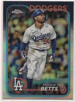 2024 Topps Chrome Refractor #296 Mookie Betts