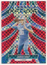 2024 Panini Rookies & Stars Airborne Red Plaid #7 Jared Goff