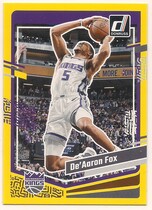 2023 Donruss Yellow Flood #126 Deaaron Fox