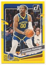2023 Donruss Yellow Flood #148 Jonathan Kuminga