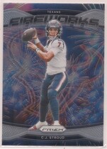 2024 Panini Prizm Fireworks #3 C.J. Stroud