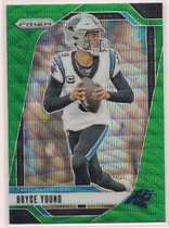 2024 Panini Prizm Green Wave Prizm #37 Bryce Young