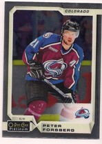2018 Upper Deck O-Pee-Chee OPC Platinum #146 Peter Forsberg