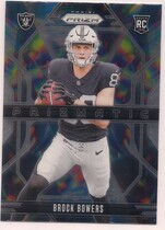 2024 Panini Prizm Prizmatic #20 Brock Bowers