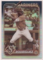 2024 Topps Chrome Sepia Refractor #300 Julio Rodriguez