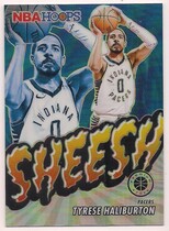 2023 Panini Premium Stock Sheesh Silver Prizm #9 Tyrese Haliburton