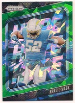 2024 Panini Prizm Hype Green Ice Prizm #10 Khalil Mack