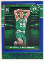 2024 Panini NBA Hoops Blue #260 Baylor Scheierman