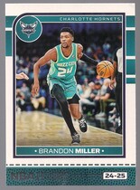 2024 Panini NBA Hoops #224 Brandon Miller