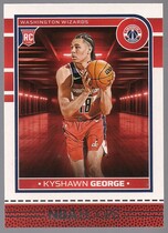 2024 Panini NBA Hoops #254 Kyshawn George