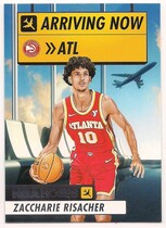 2024 Panini NBA Hoops Arriving Now #10 Zaccharie Risacher