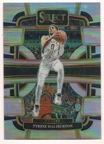 2023 Panini Select Silver Prizm #29 Tyrese Haliburton