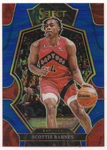 2022 Panini Select Blue Prizm #153 Scottie Barnes