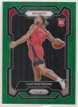 2023 Panini Prizm Green Prizm #129 Cam Whitmore