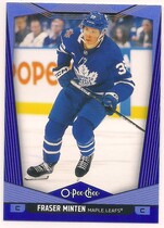 2024 Upper Deck O-Pee-Chee OPC Blue Border #27 Fraser Minten