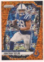 2024 Panini Prizm Orange Disco Prizm #121 Jonathan Taylor