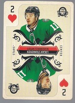 2024 Upper Deck O-Pee-Chee OPC Playing Cards #2H Logan Stankoven
