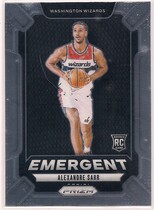 2024 Panini Prizm Emergent #14 Alexandre Sarr