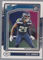 2024 Donruss Optic #222 D.J. James